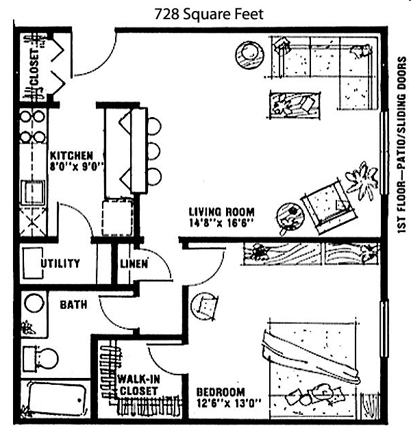 1BR/1BA - Ridgeview at Lewiston