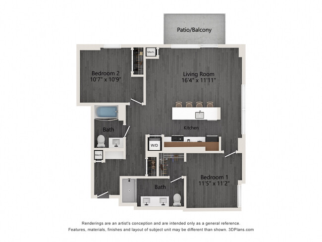 Floorplan - The Thompson at Fulton Market