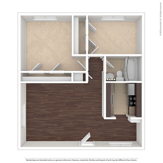 Floorplan - Loreto Apartment Homes