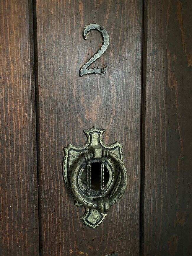 Charming Historic Door Knocker - 3226 Country Club Rd