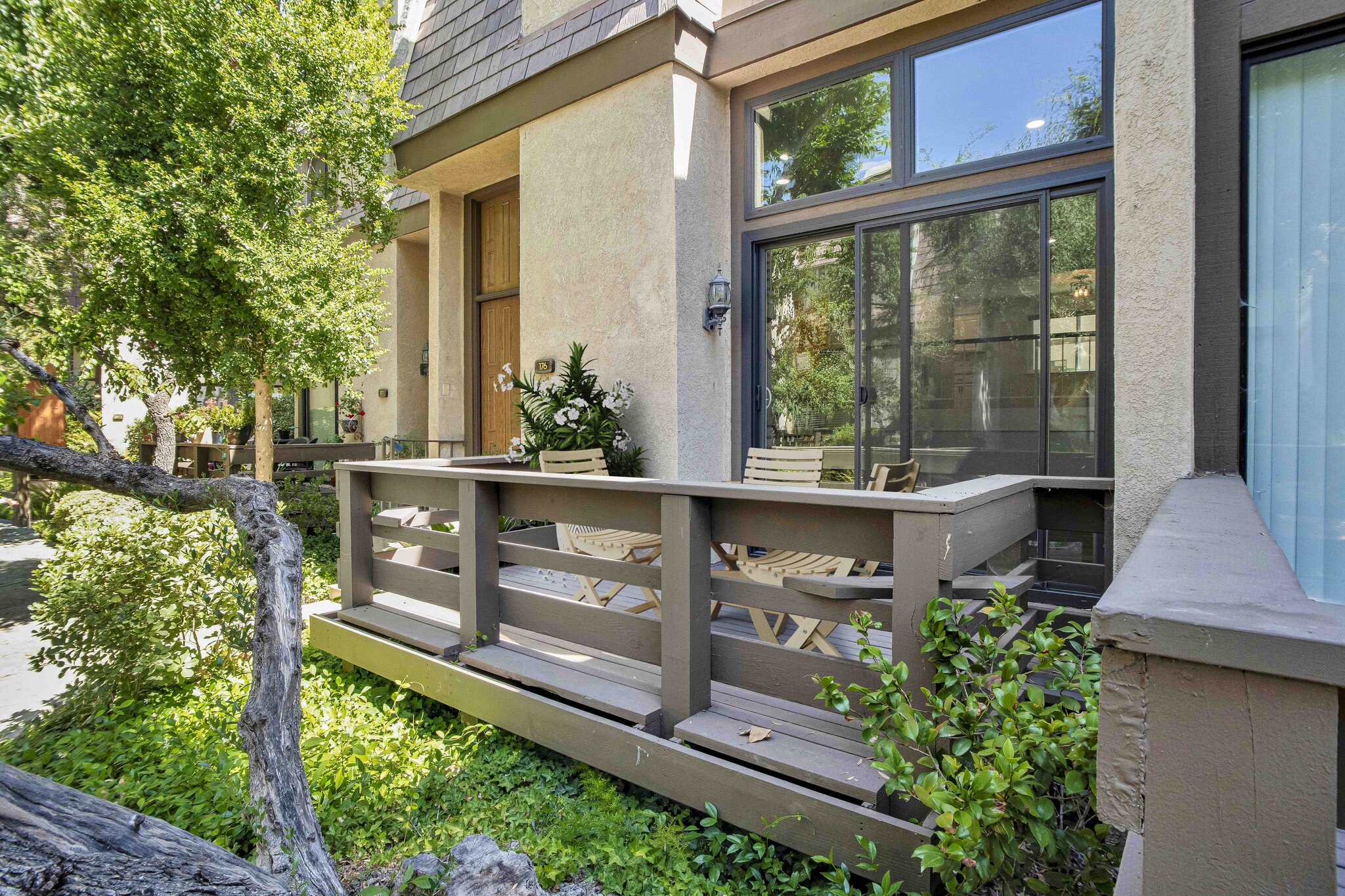 Front View Patio - 9000 Vanalden Ave