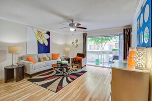 Model Living Room - Gables Cityscape