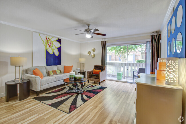 Model Living Room - Gables Cityscape