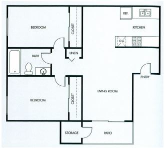 Floorplan - Avante Apartments