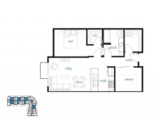 Floorplan - The Platform Apartments