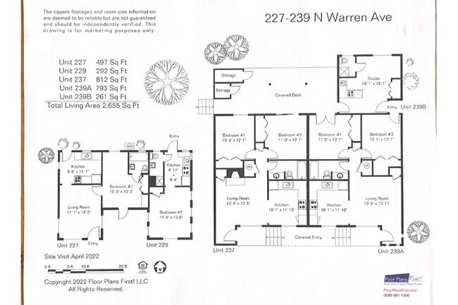 Floorplan - River Loft Bungalows on Warren+9th