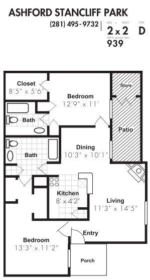 Floorplan - Ashford Stancliff Park