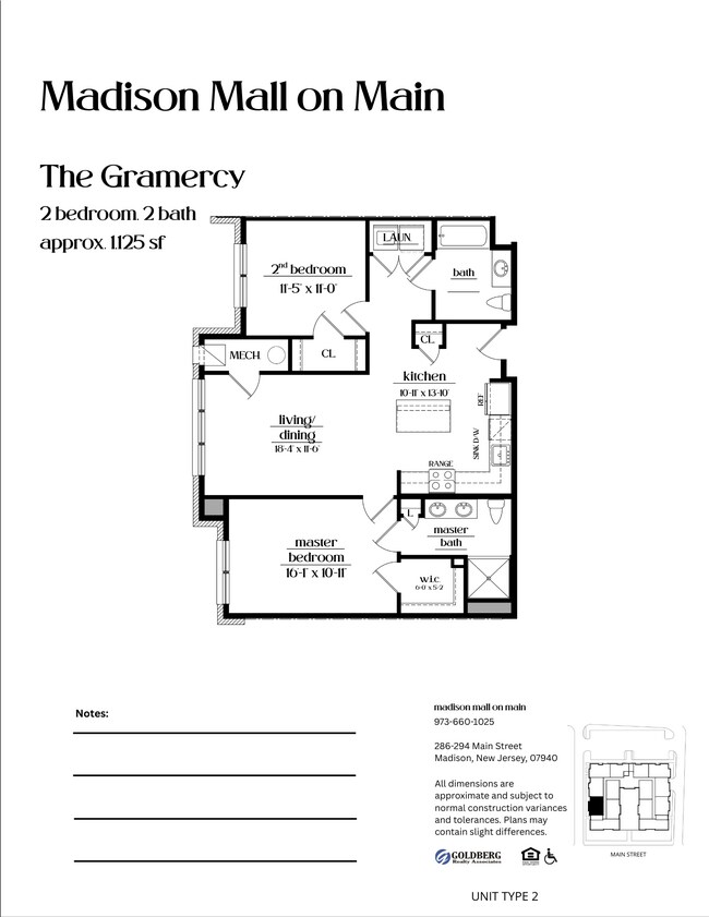 Floorplan - Madison Mall on Main Luxury Apartments