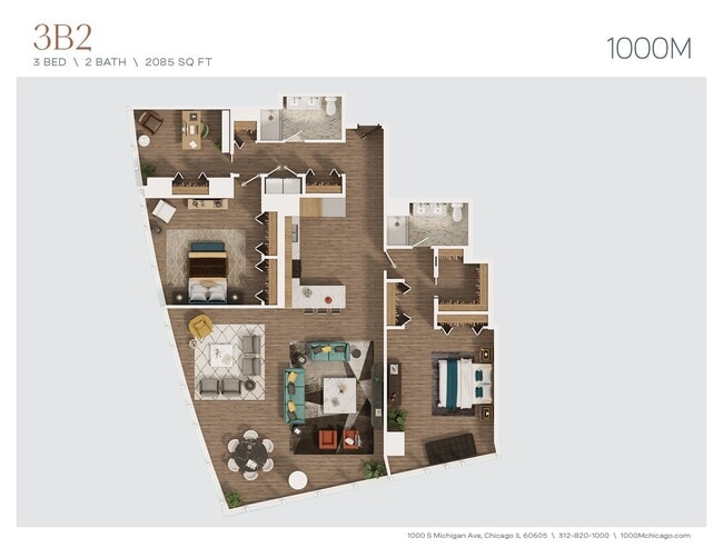 Floorplan - 1000M