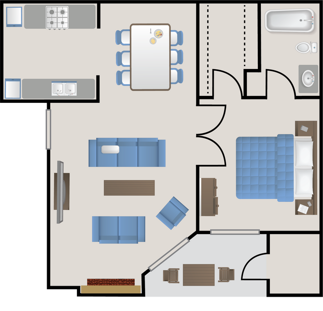 590sqft 1 bed1bath_a1. (1).png - Stratton Park Apartments