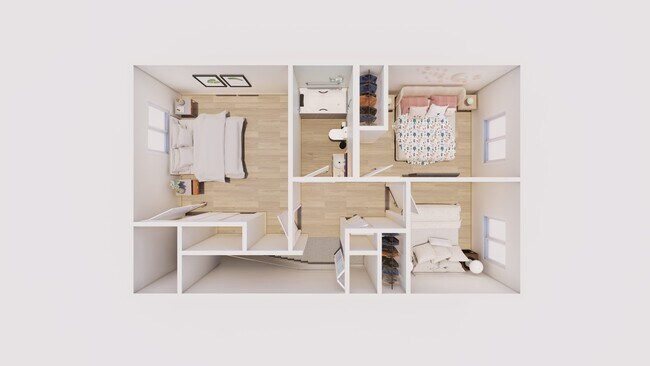 3bdr 2nd floor - Tallgrass Townhomes
