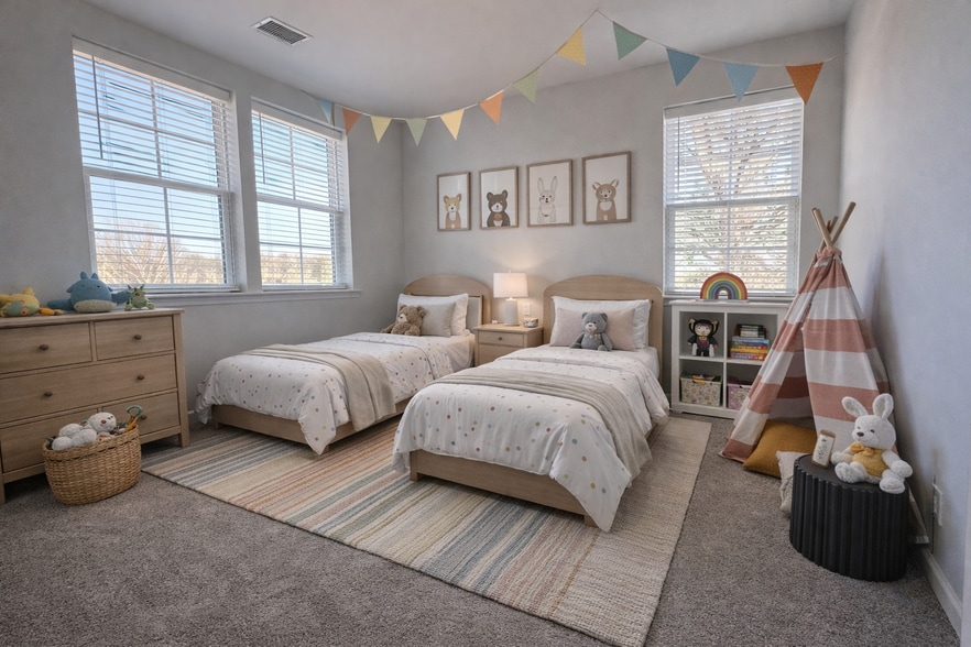 bedroom 2 staged - 4455 Reed Creek Dr