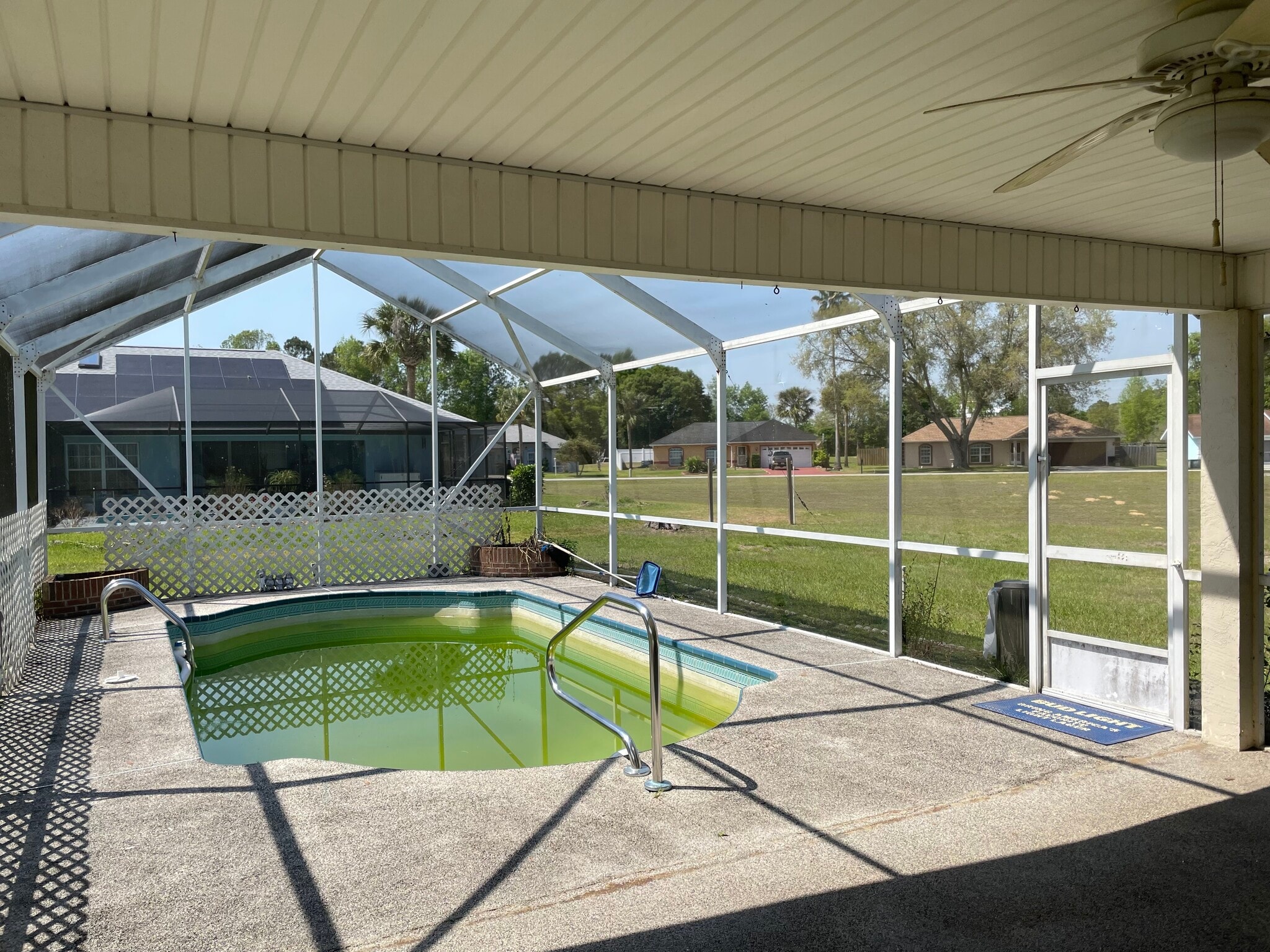Caged pool - 7810 SW 62nd Ct