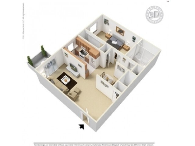 1 Bedroom/1 Bathroom - The Edison