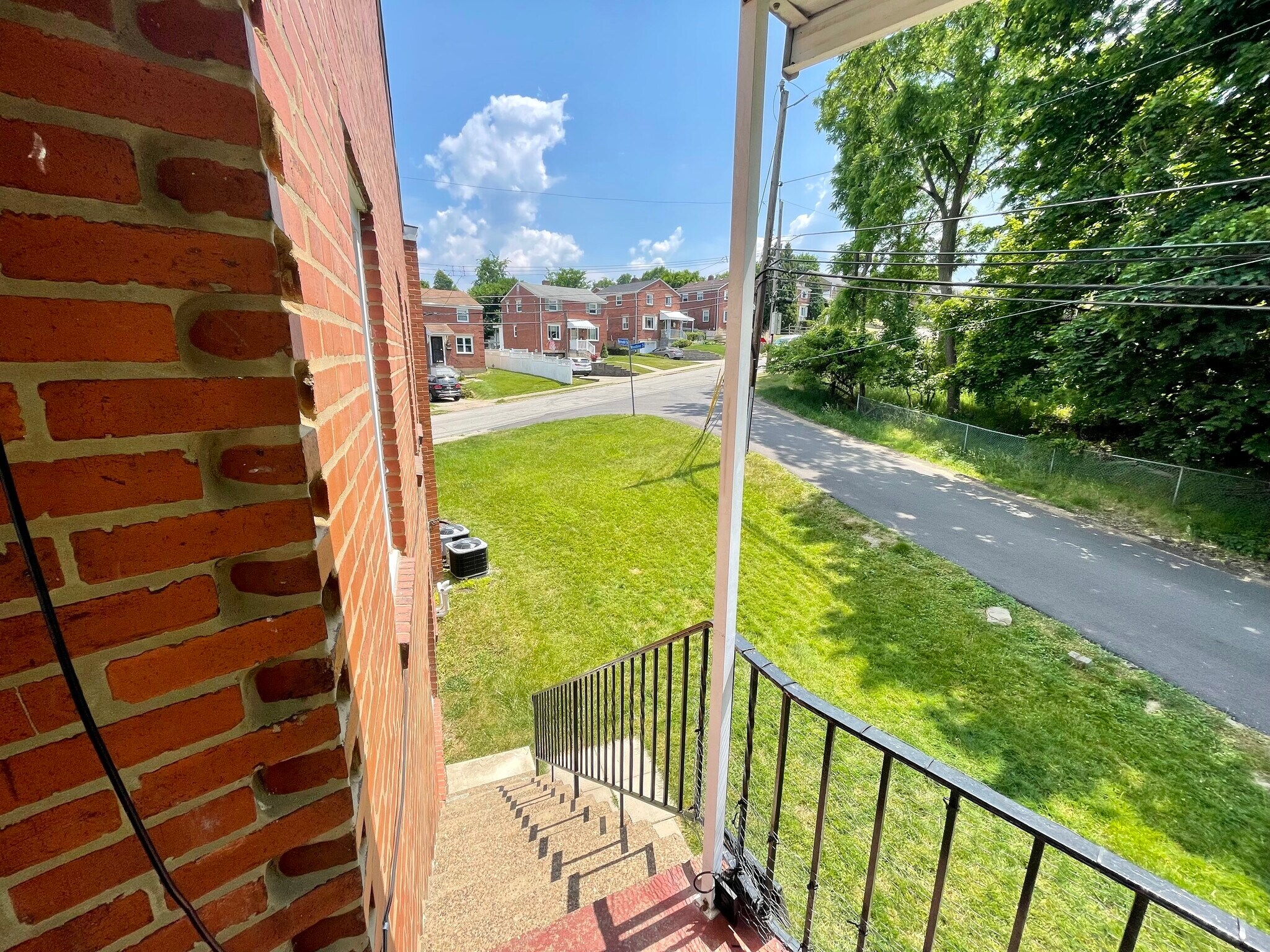 Second entrance to balcony - 1453 Woodbine St