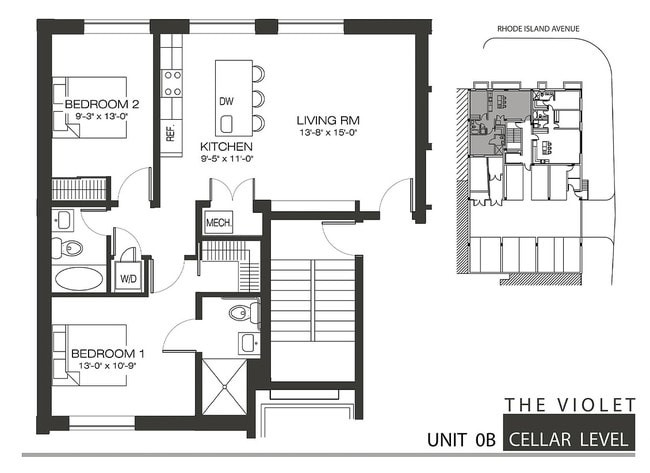 Cellar Level - Unit 0B - The Violet