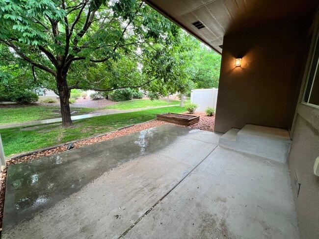 Back Patio - 1616 Treehaven Ct