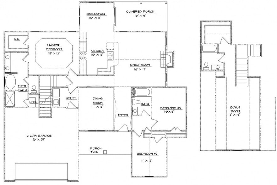 Floor Plan - 347 Water Wagon Trl