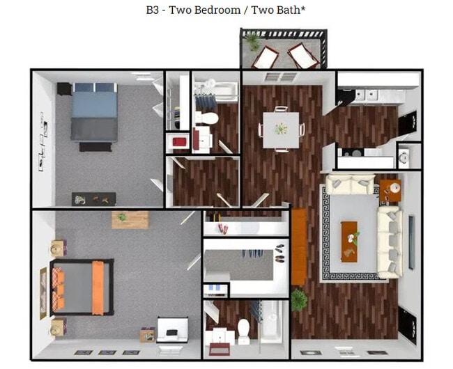 Floorplan - La Vida Park