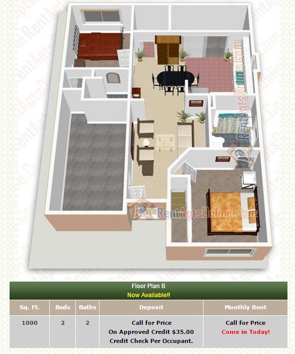 Plan B - Heritage II Senior Apartments