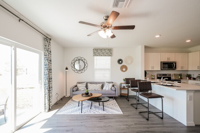 Model Home Living Room - Woodsdale Landing