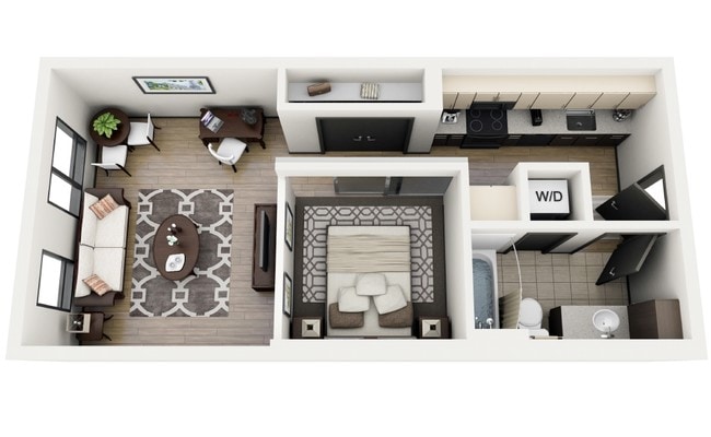 Floorplan - Rivet Apartments