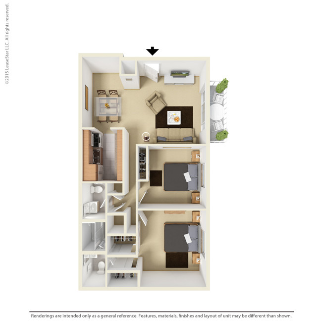 Floorplan - Harrisburg Square Apartments