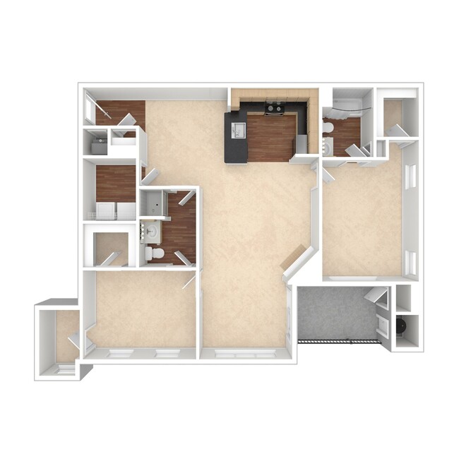 Floorplan - The Elms at Arcola