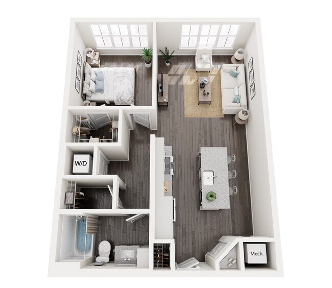 Floorplan - Venture at Long Shoals