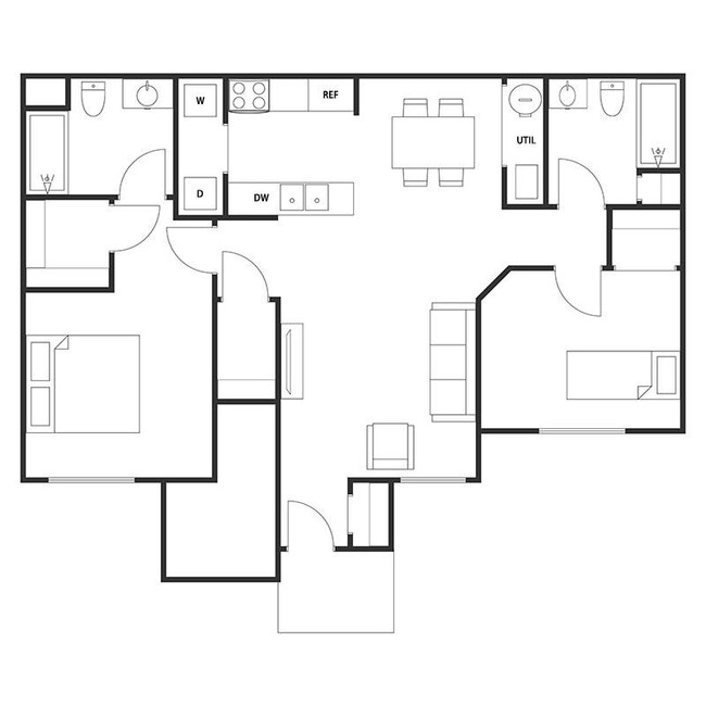 Floorplan - KALAMAZOO VILLAGES