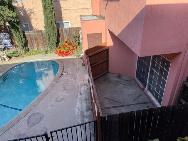 Side and rear of pool - 14011 Sherman Way