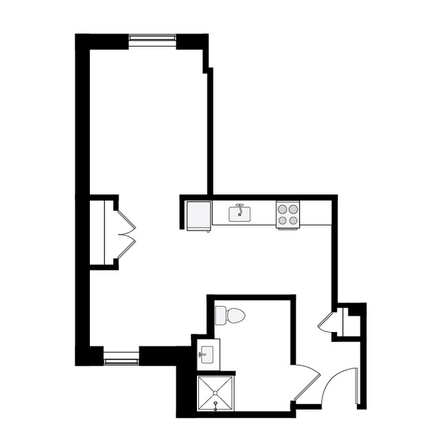 Floorplan - Ronan Flats