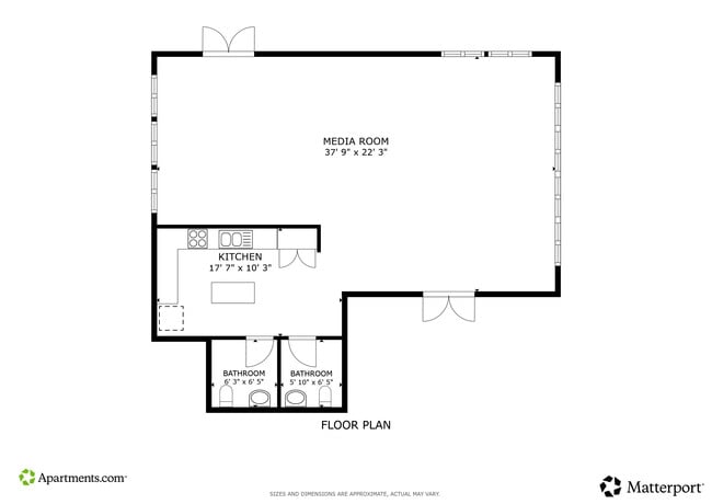 Clubhouse - Salt & Vine Oceanside Apartments