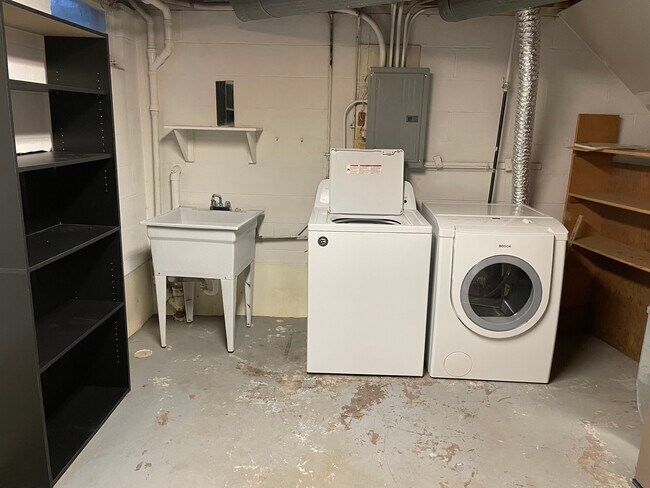 Laundry in basement - 811 17th St