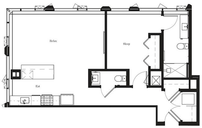 Floorplan - The Residences at Rainier Square