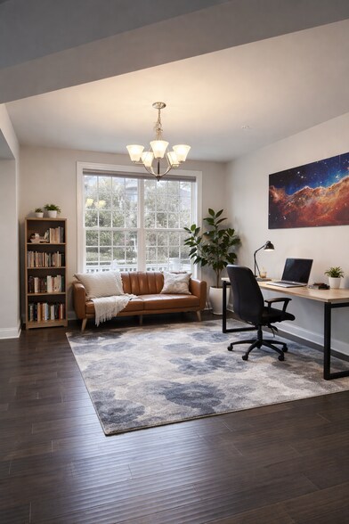 Virtually Staged Flex Living Room Space - 10420 Sablewood Dr