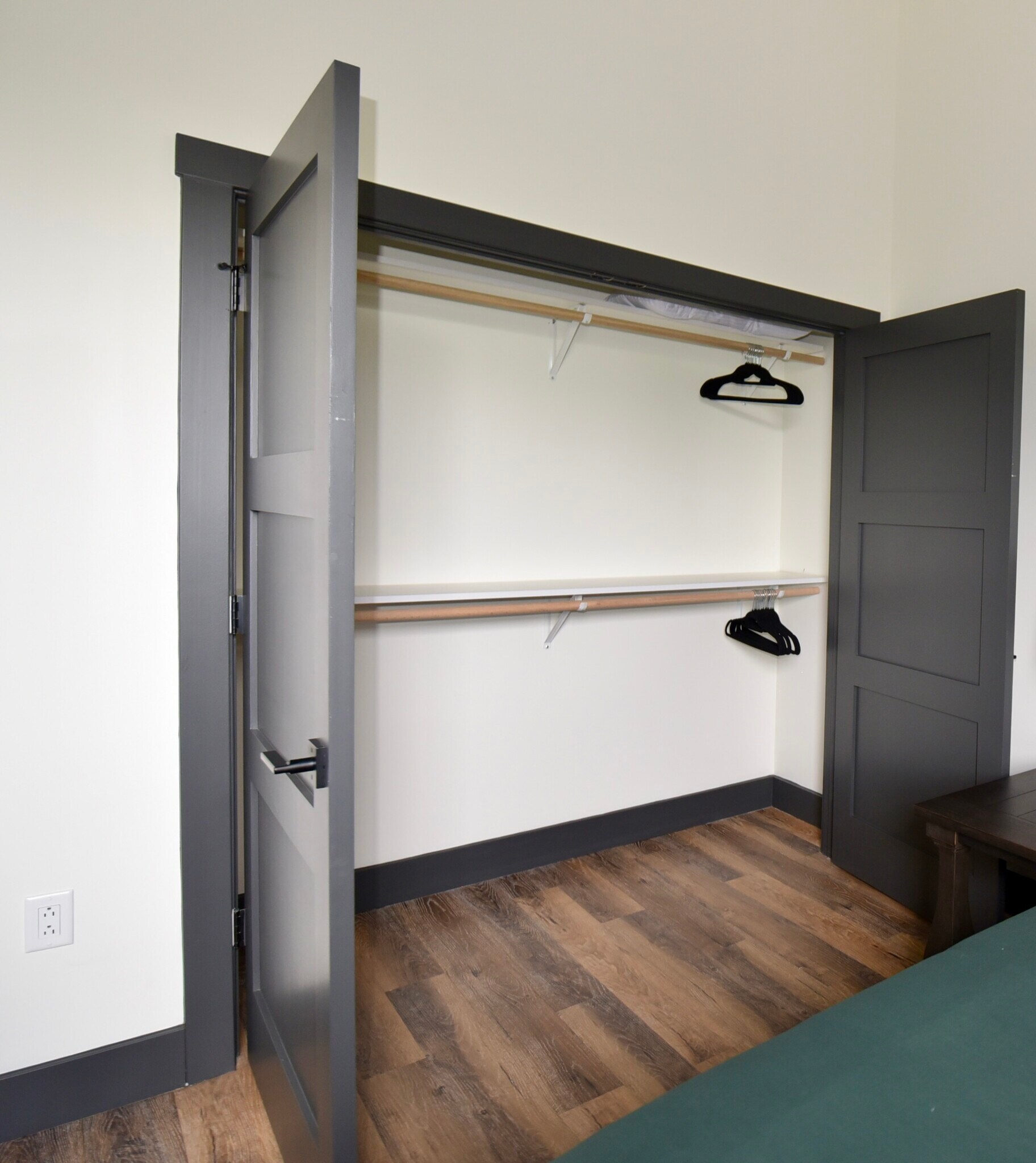Guest bedroom closet - 101 W Broadway St