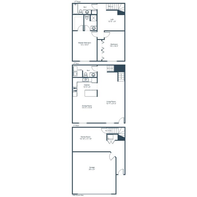 Floorplan - Charleswood Townhomes