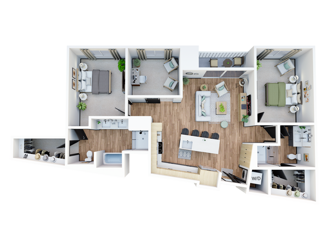 Floorplan - Banyan on Washington