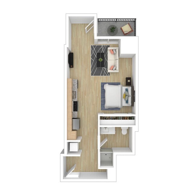 Floorplan - The Studio Park Tower