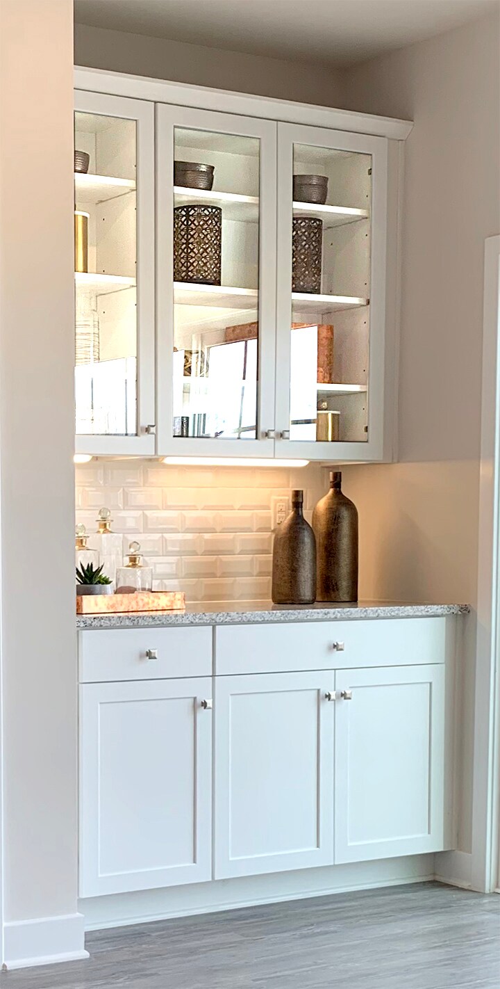 Built-in Custom Coffee Bar - 115 Peabody Way