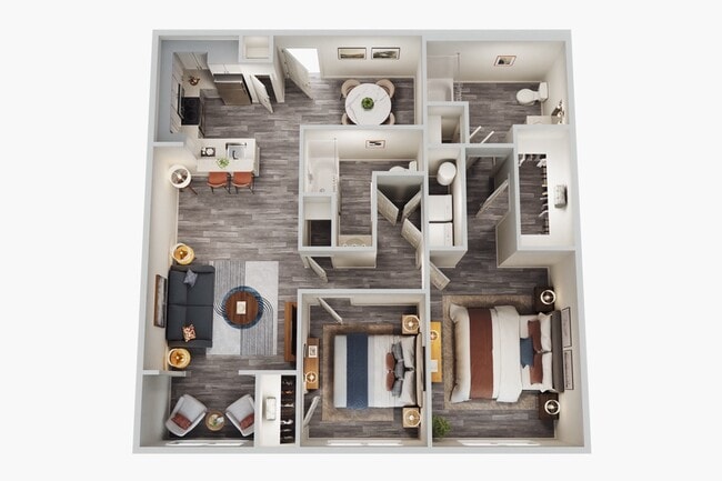 B4 - 2 Bed 2 Bath - Rise Crown View