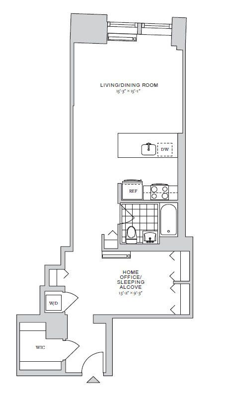 Floorplan - 70 Pine Apartments