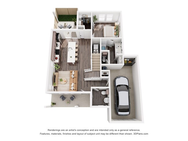 Floorplan - parcHAUS at Celina Parkway