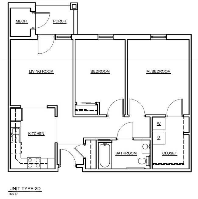 2D - Westview Apartments