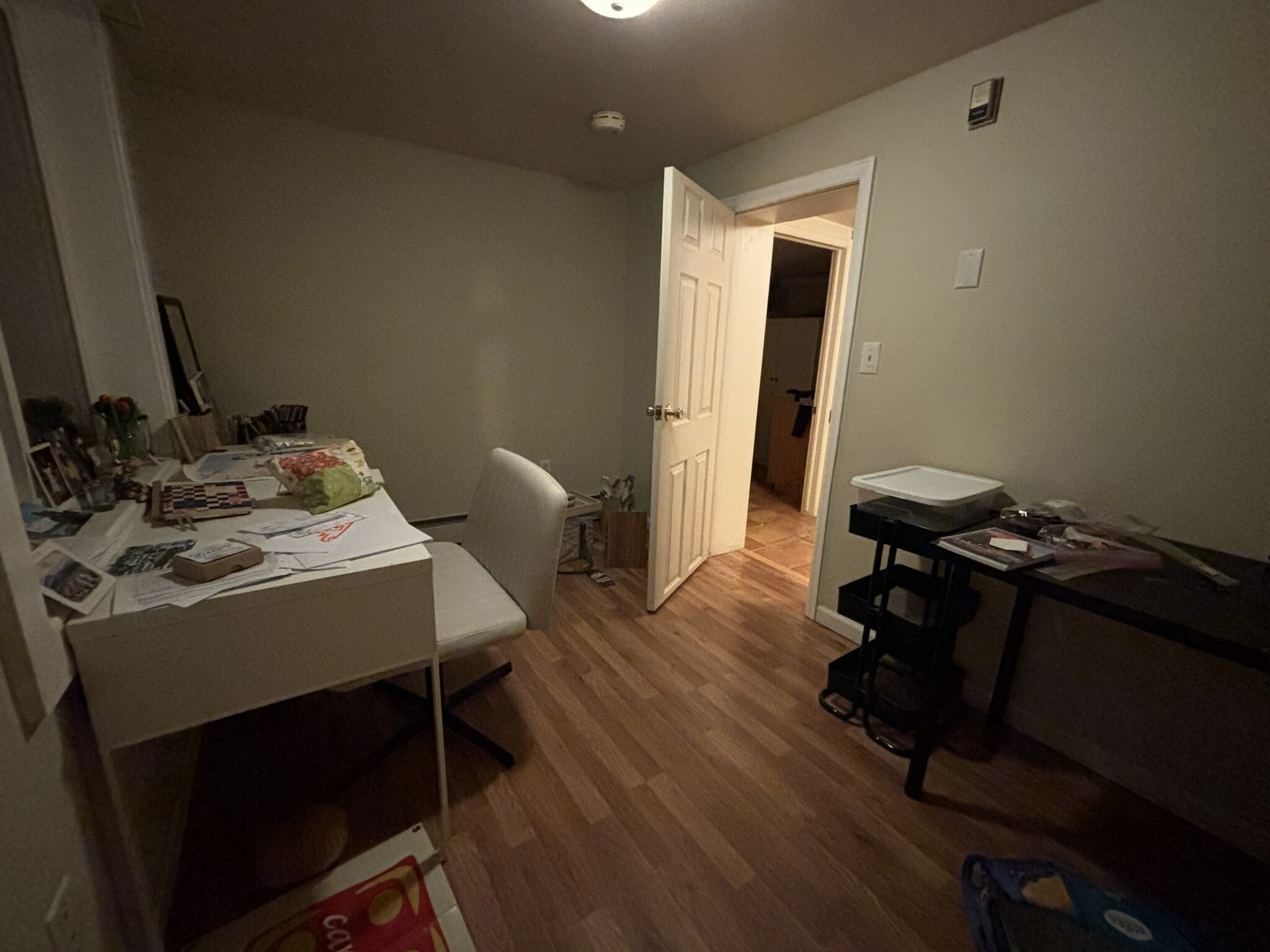 garden-level bedroom/office - 827 Mathews St