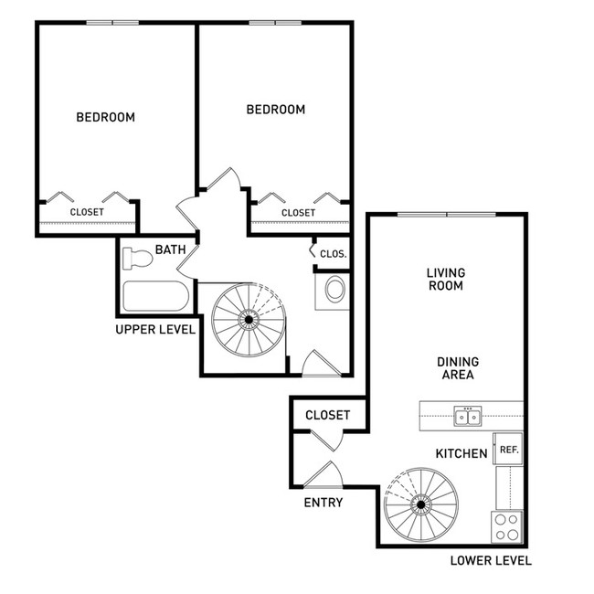 Floorplan - The Oaks Apartments