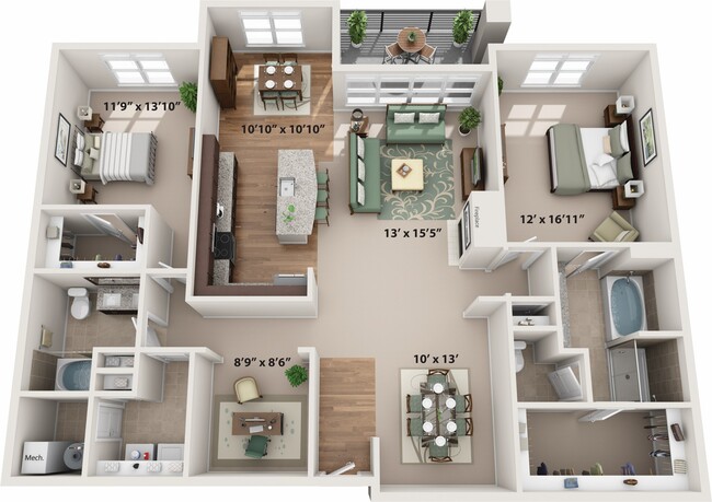 Floorplan - Amberley at Inverness