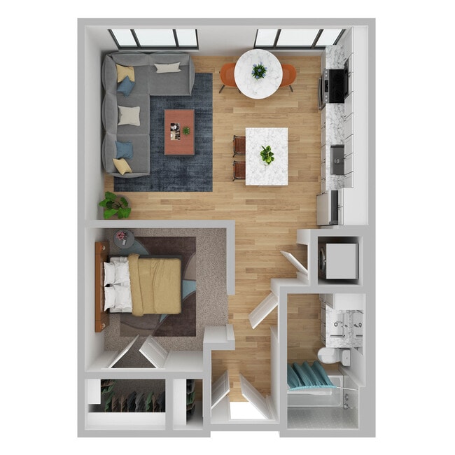 Floorplan - The Knox Apartments