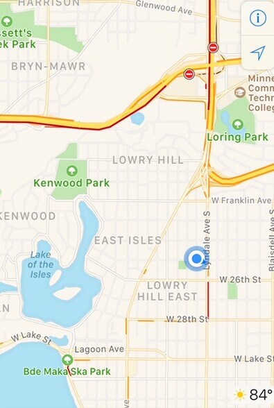 Building Location - 2446 Aldrich Ave S